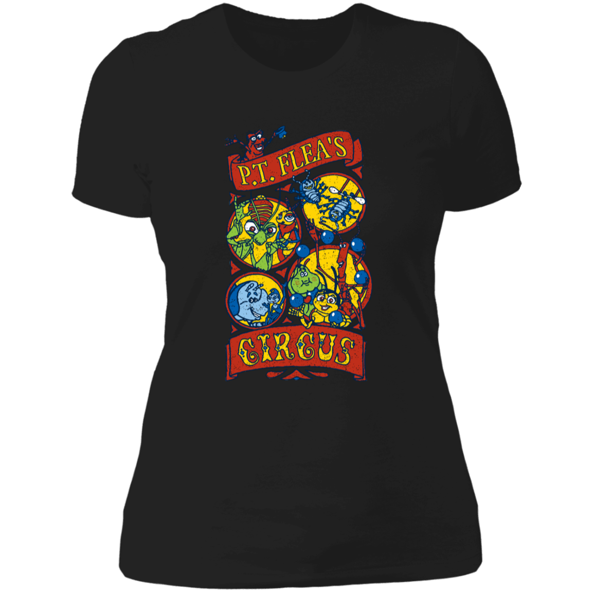 T-Shirts Black / X-Small P.T. Flea's Circus Women's Premium T-Shirt
