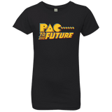 T-Shirts Black / YXS Pac to the Future Girls Premium T-Shirt
