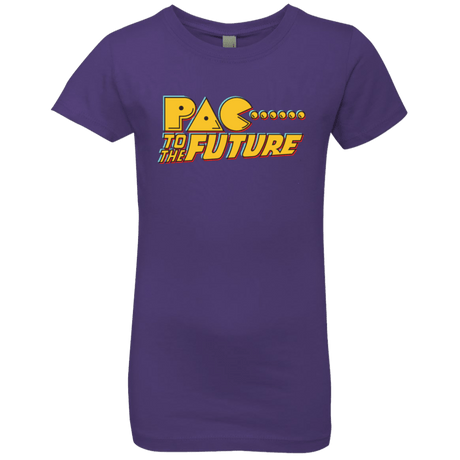 T-Shirts Purple Rush / YXS Pac to the Future Girls Premium T-Shirt
