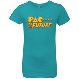 T-Shirts Tahiti Blue / YXS Pac to the Future Girls Premium T-Shirt