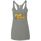 T-Shirts Venetian Grey / X-Small Pac to the Future Women's Triblend Racerback Tank