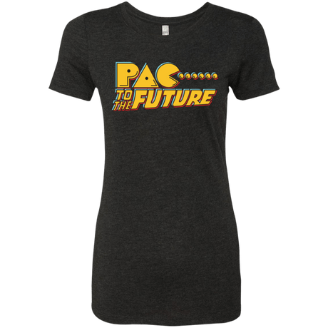 T-Shirts Vintage Black / Small Pac to the Future Women's Triblend T-Shirt