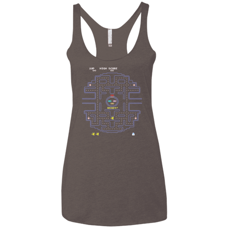 T-Shirts Macchiato / X-Small Pac Wars Women's Triblend Racerback Tank