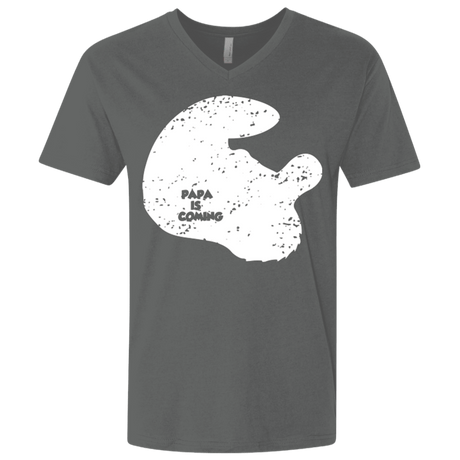 T-Shirts Heavy Metal / X-Small Papa Is Coming Men's Premium V-Neck