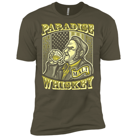 T-Shirts Military Green / X-Small Paradise Whiskey Men's Premium T-Shirt