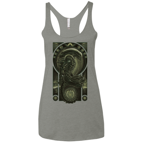 T-Shirts Venetian Grey / X-Small Parasite Women's Triblend Racerback Tank