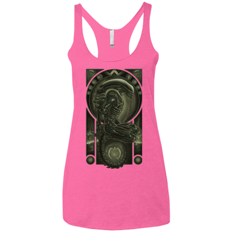T-Shirts Vintage Pink / X-Small Parasite Women's Triblend Racerback Tank