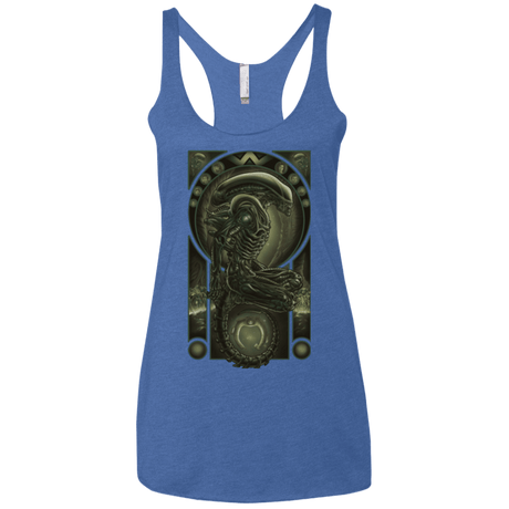 T-Shirts Vintage Royal / X-Small Parasite Women's Triblend Racerback Tank