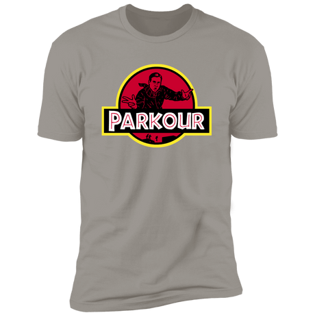 T-Shirts Light Grey / S Parkour Men's Premium T-Shirt