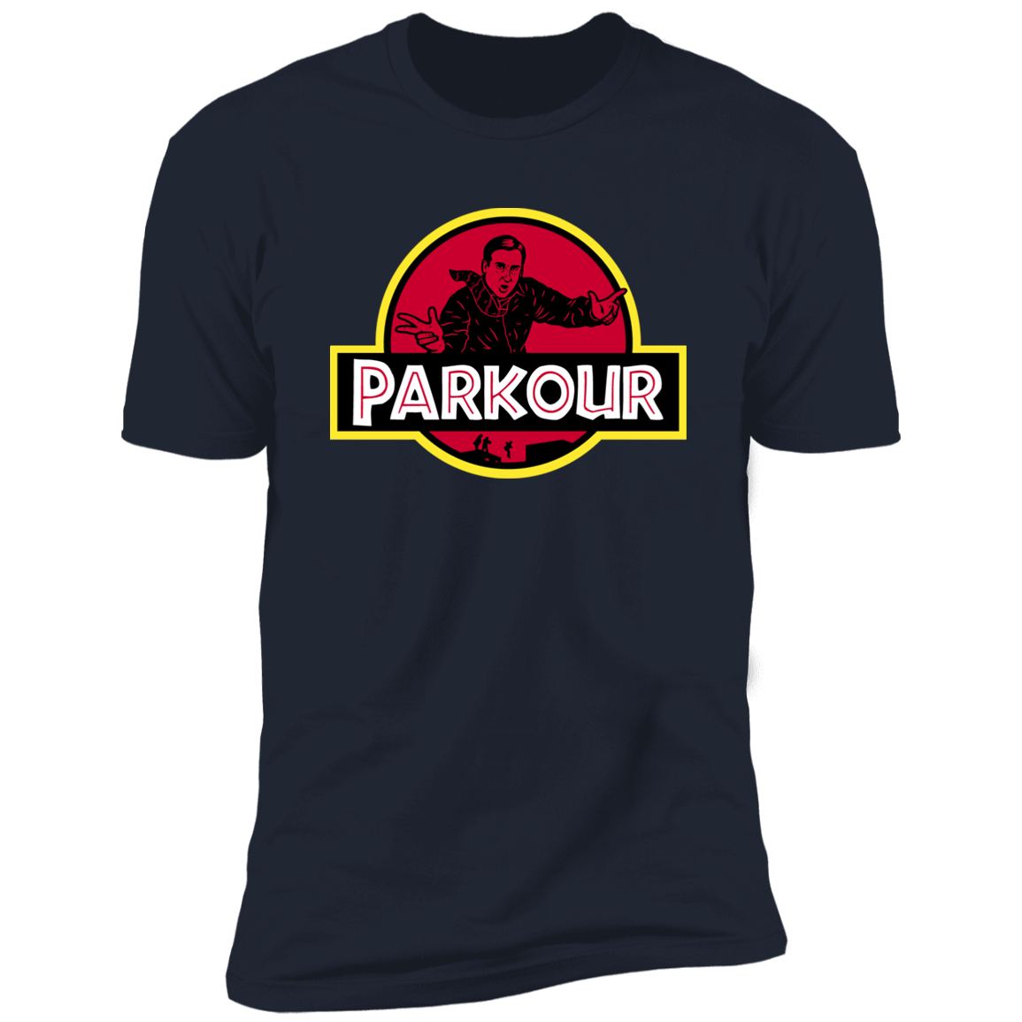 T-Shirts Midnight Navy / S Parkour Men's Premium T-Shirt