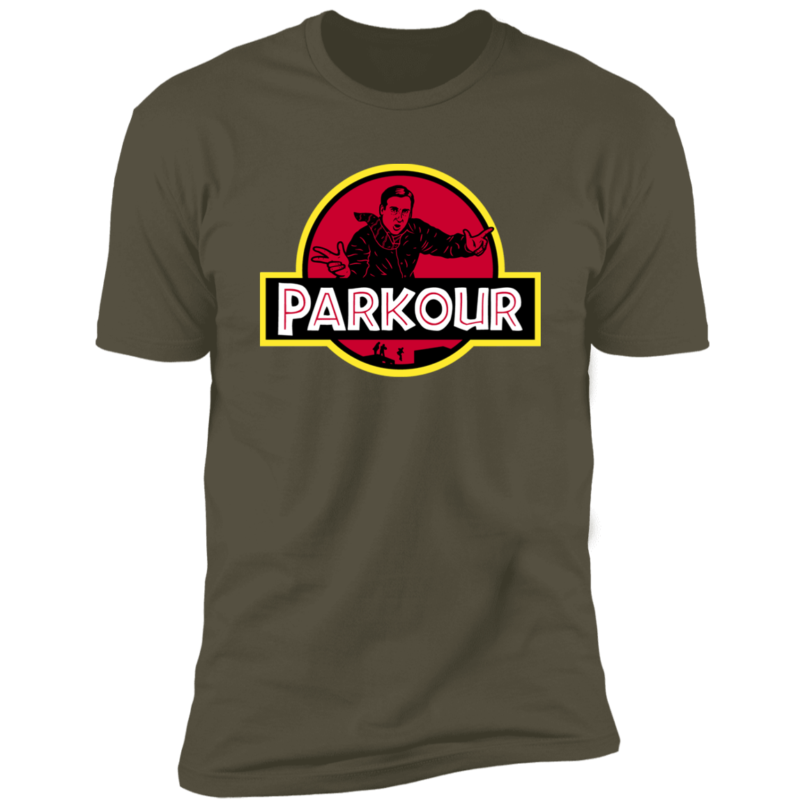 T-Shirts Military Green / S Parkour Men's Premium T-Shirt