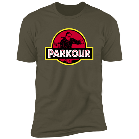 T-Shirts Military Green / S Parkour Men's Premium T-Shirt