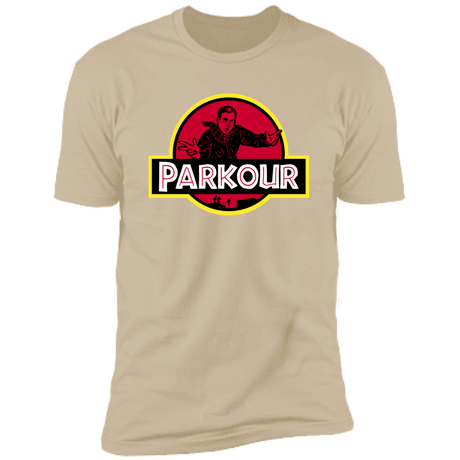 T-Shirts Sand / S Parkour Men's Premium T-Shirt