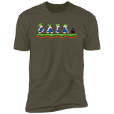T-Shirts Military Green / S Pass Denied Men's Premium T-Shirt