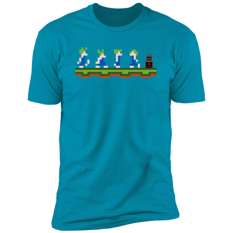 T-Shirts Turquoise / S Pass Denied Men's Premium T-Shirt