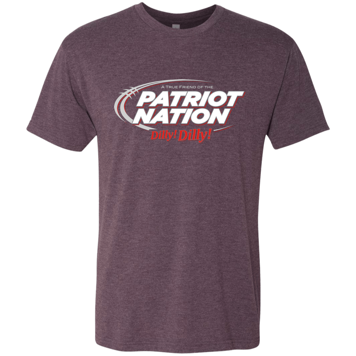 T-Shirts Vintage Purple / Small Patriot Nation Dilly Dilly Men's Triblend T-Shirt
