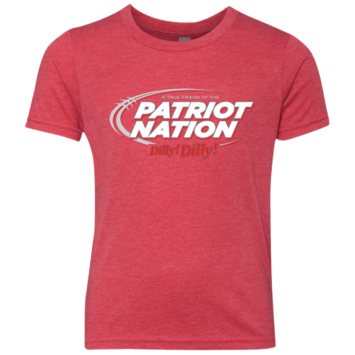 T-Shirts Vintage Red / YXS Patriot Nation Dilly Dilly Youth Triblend T-Shirt