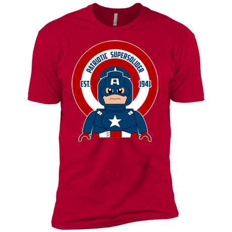 T-Shirts Red / YXS Patriotic Supersoldier Boys Premium T-Shirt