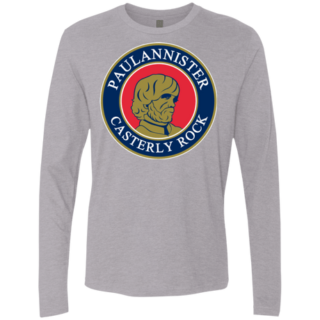 T-Shirts Heather Grey / Small Paulannister Men's Premium Long Sleeve