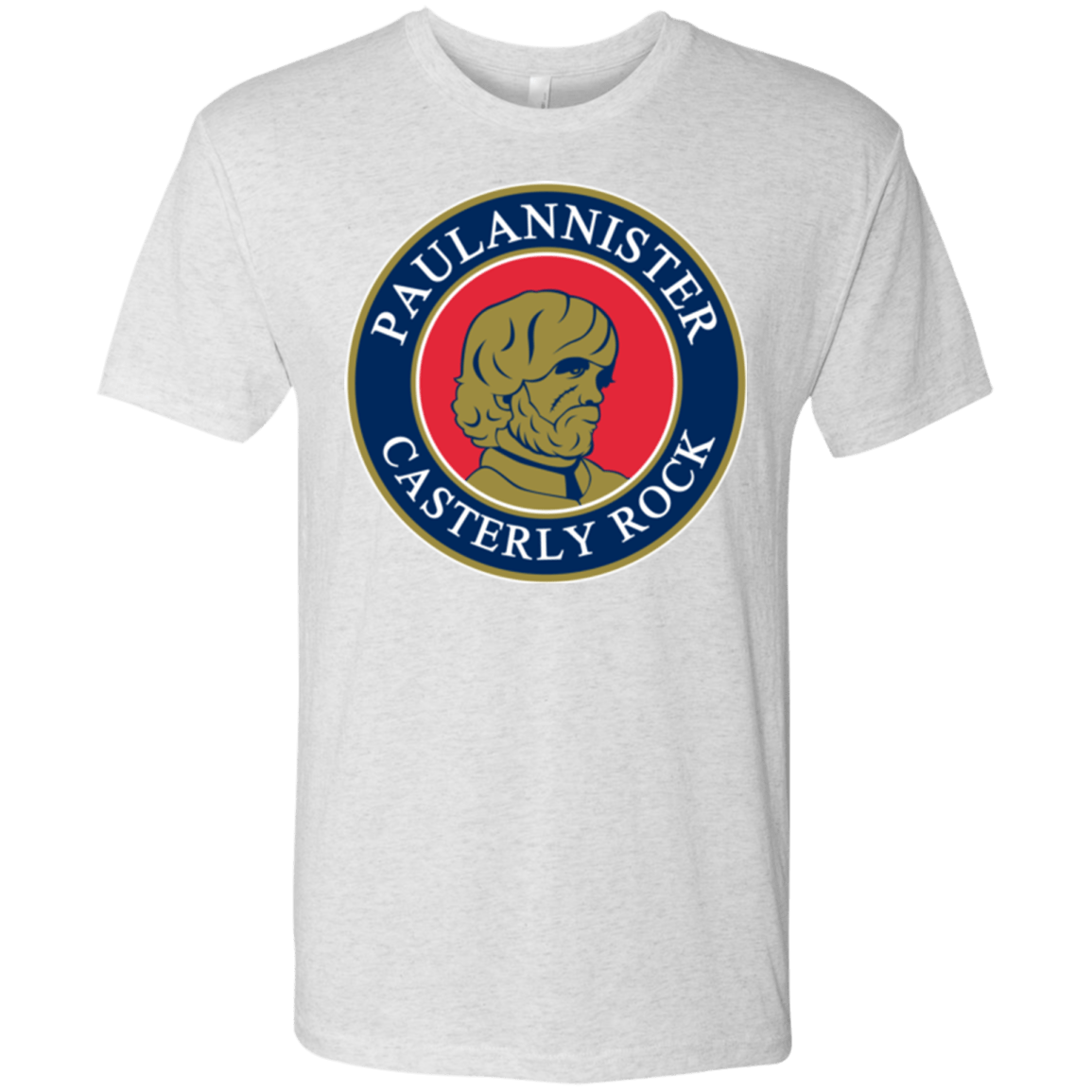 T-Shirts Heather White / Small Paulannister Men's Triblend T-Shirt