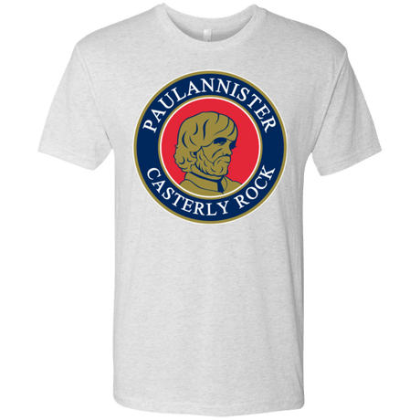 T-Shirts Heather White / Small Paulannister Men's Triblend T-Shirt