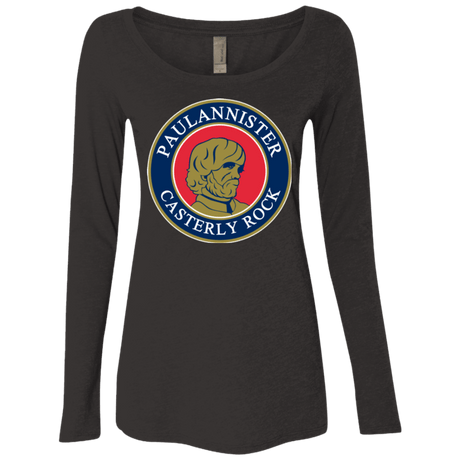 T-Shirts Vintage Black / Small Paulannister Women's Triblend Long Sleeve Shirt