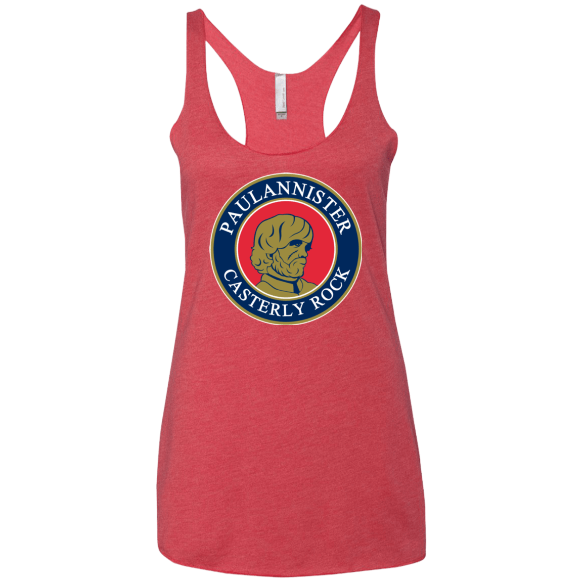 T-Shirts Vintage Red / X-Small Paulannister Women's Triblend Racerback Tank