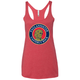 T-Shirts Vintage Red / X-Small Paulannister Women's Triblend Racerback Tank