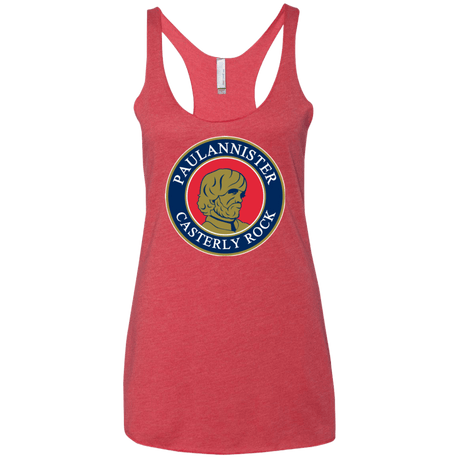 T-Shirts Vintage Red / X-Small Paulannister Women's Triblend Racerback Tank