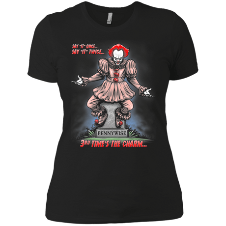 T-Shirts Black / X-Small Pennywise the Dancing Clown Women's Premium T-Shirt