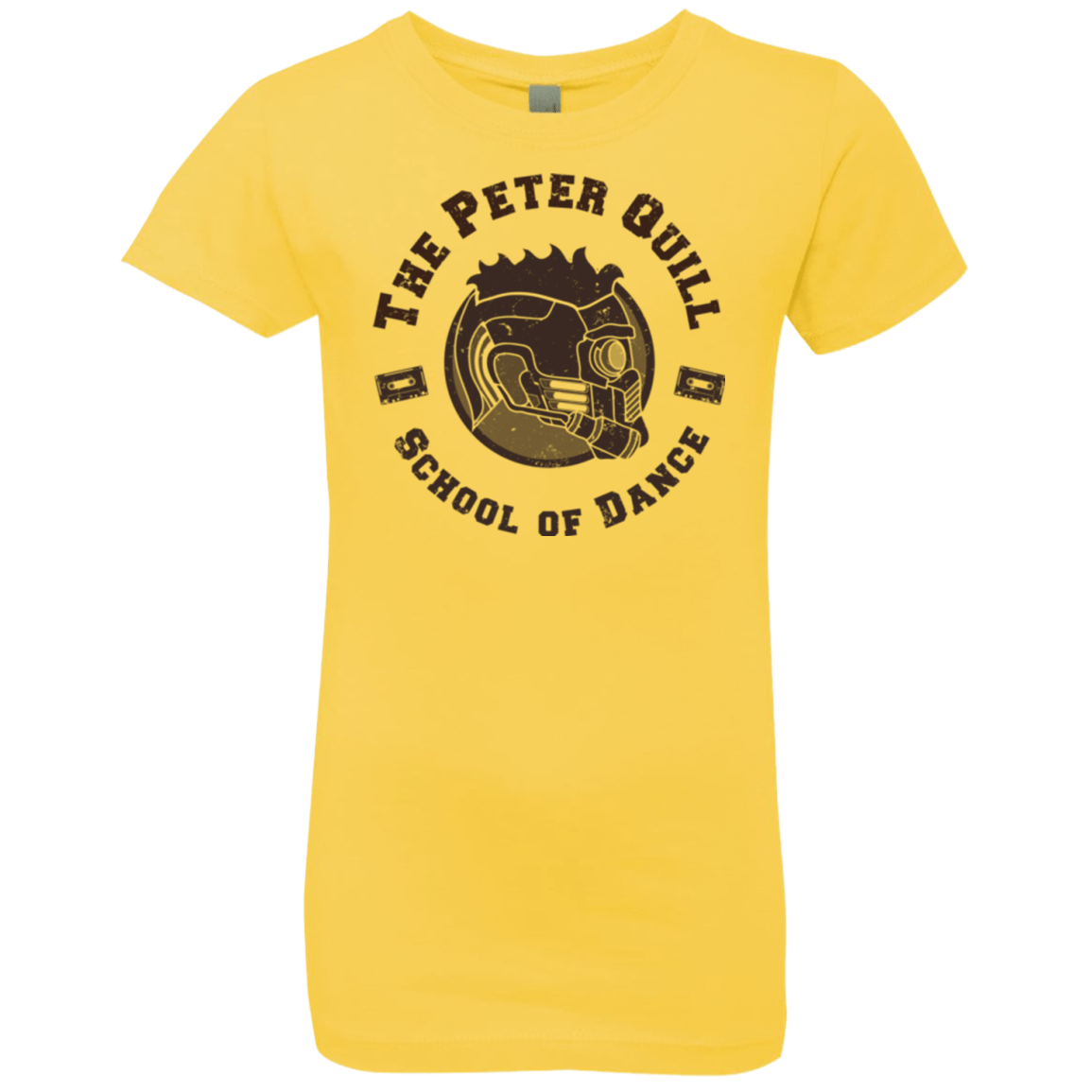 T-Shirts Vibrant Yellow / YXS Peter Quill Girls Premium T-Shirt