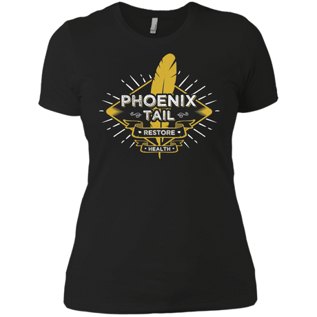 T-Shirts Black / X-Small Phoenix Tail Women's Premium T-Shirt