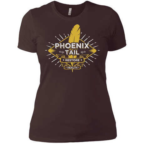 T-Shirts Dark Chocolate / X-Small Phoenix Tail Women's Premium T-Shirt