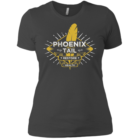 T-Shirts Heavy Metal / X-Small Phoenix Tail Women's Premium T-Shirt