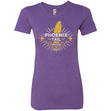 T-Shirts Purple Rush / Small Phoenix Tail Women's Triblend T-Shirt
