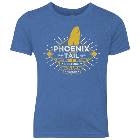 T-Shirts Vintage Royal / YXS Phoenix Tail Youth Triblend T-Shirt