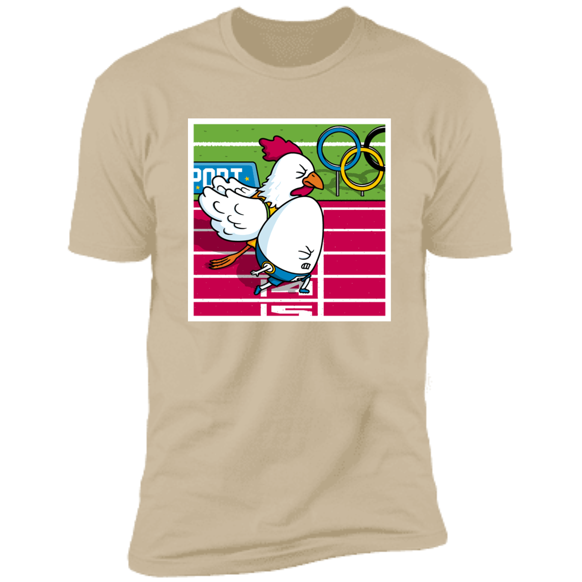 T-Shirts Sand / S Photo Finish Men's Premium T-Shirt