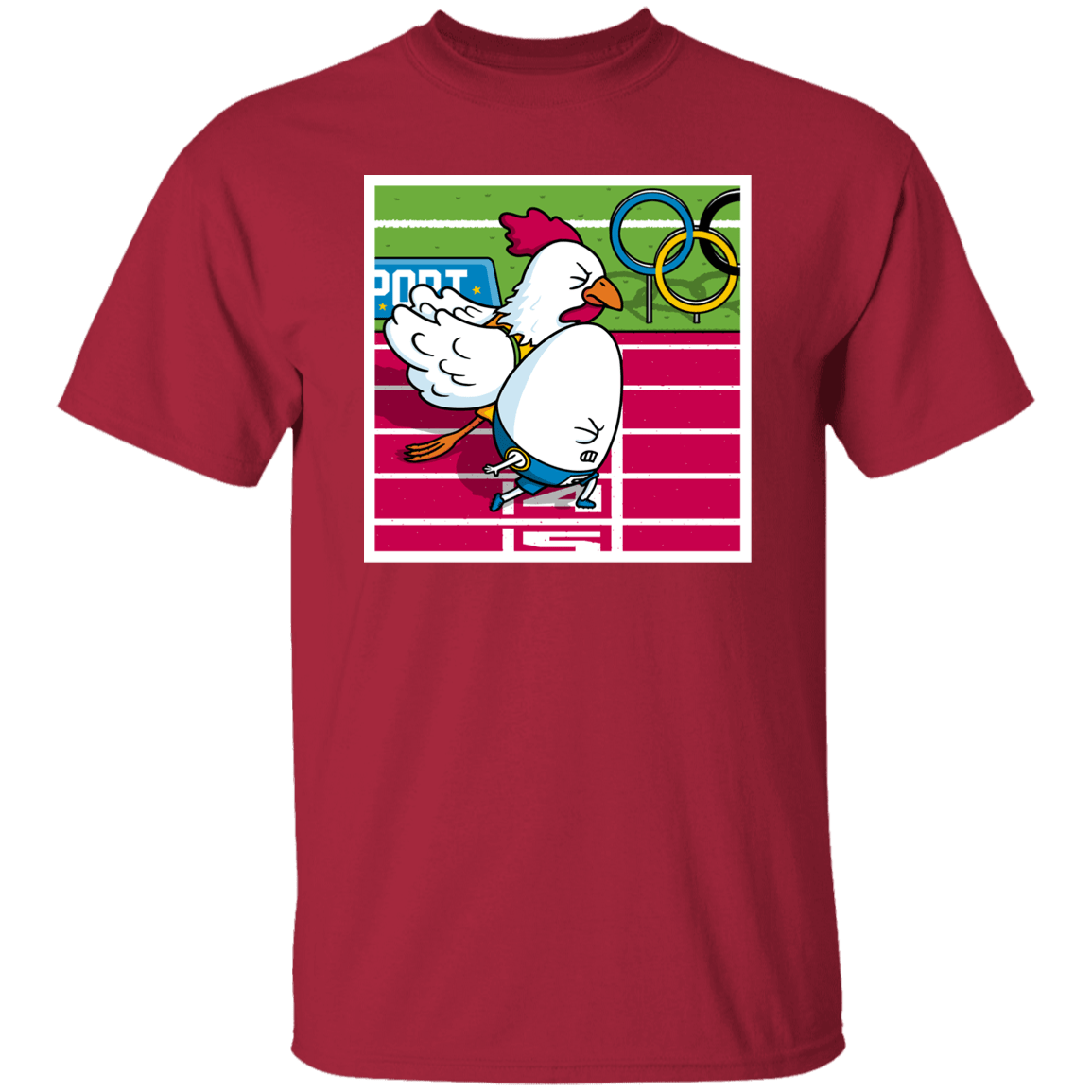 T-Shirts Cardinal / S Photo Finish T-Shirt