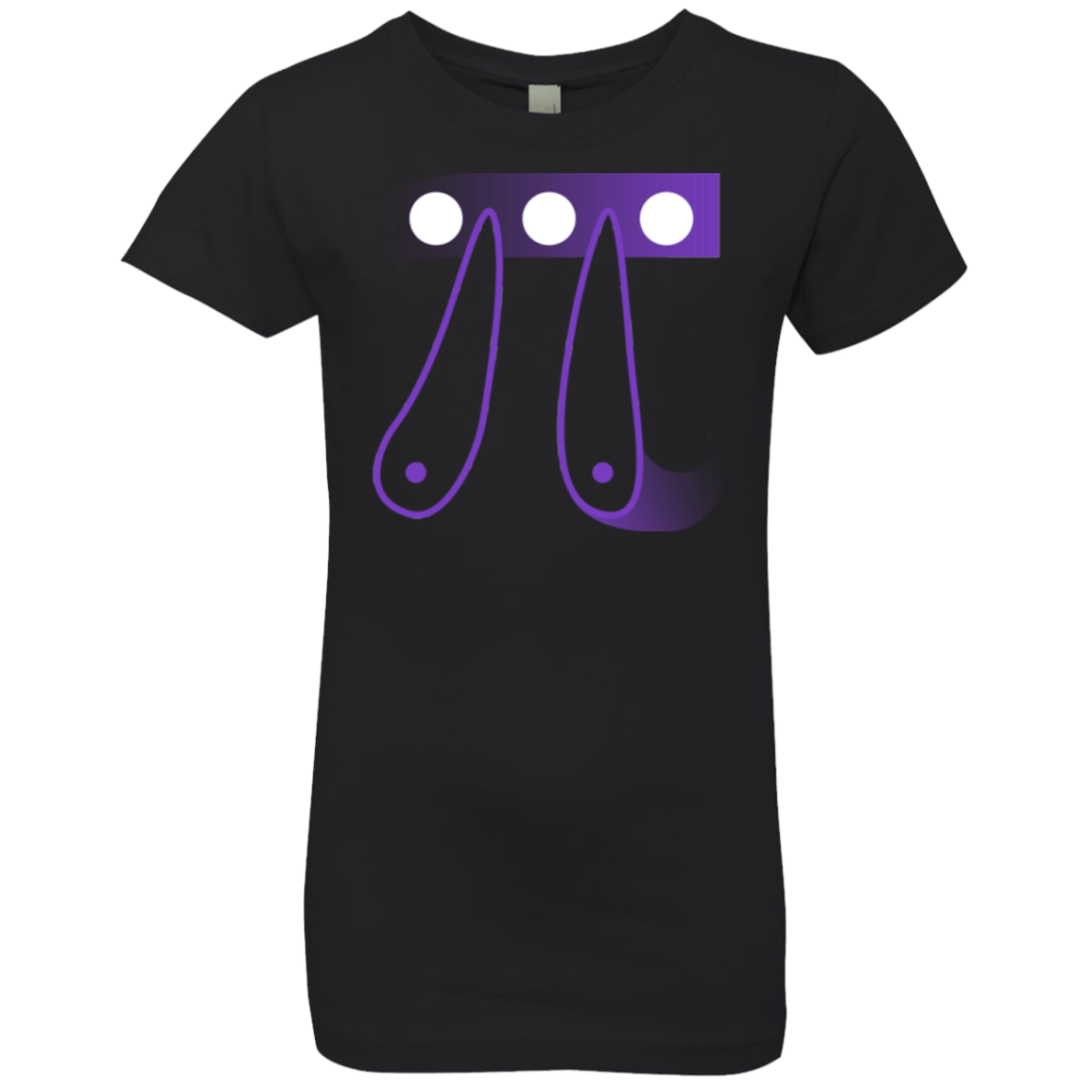 T-Shirts Black / YXS Pi Ball Girls Premium T-Shirt