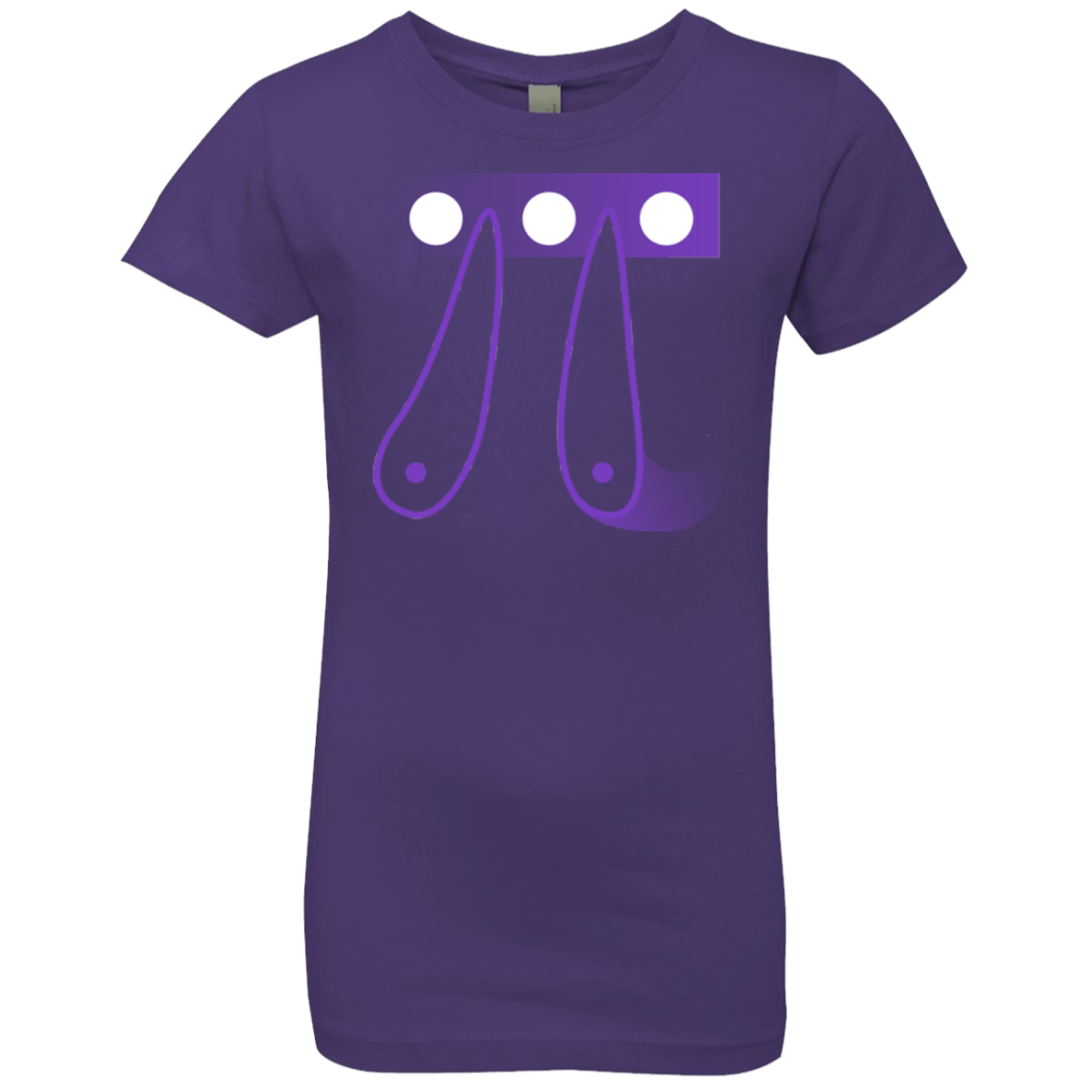 T-Shirts Purple Rush / YXS Pi Ball Girls Premium T-Shirt