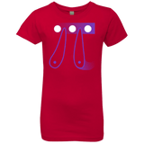 T-Shirts Red / YXS Pi Ball Girls Premium T-Shirt