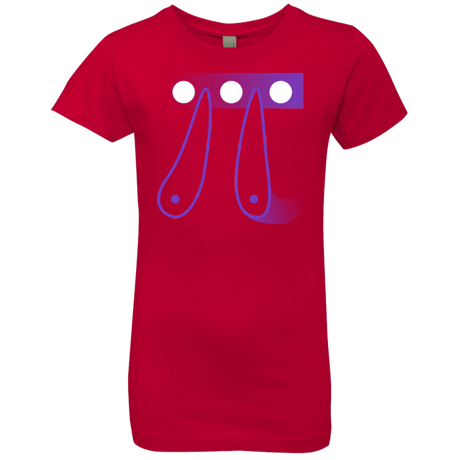 T-Shirts Red / YXS Pi Ball Girls Premium T-Shirt