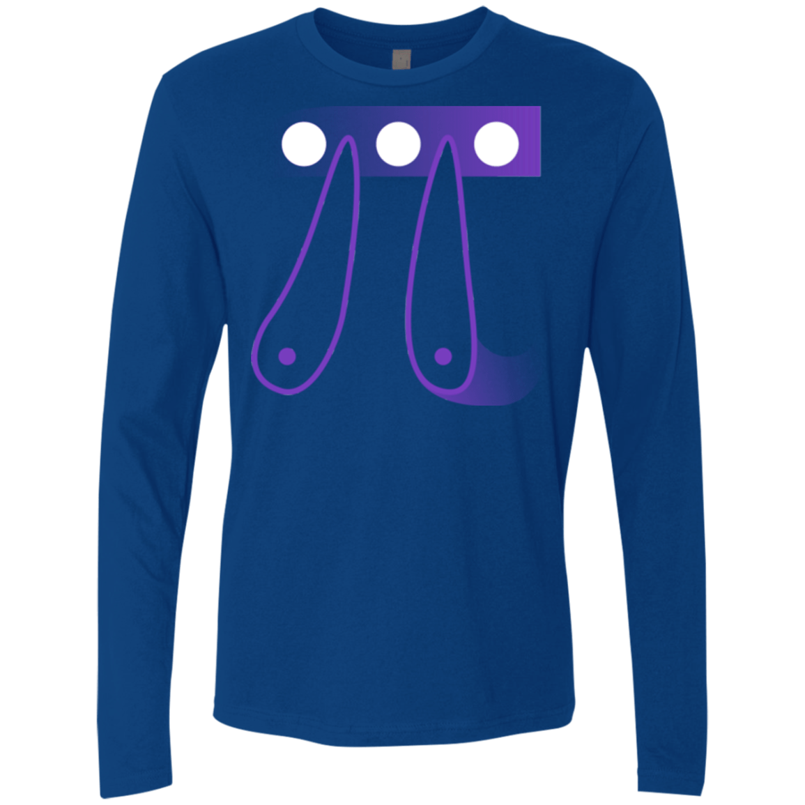 T-Shirts Royal / Small Pi Ball Men's Premium Long Sleeve