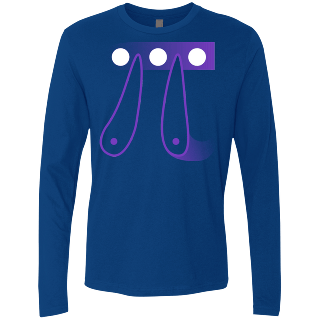 T-Shirts Royal / Small Pi Ball Men's Premium Long Sleeve