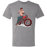 T-Shirts Premium Heather / S Pin-up Wolverine Men's Triblend T-Shirt