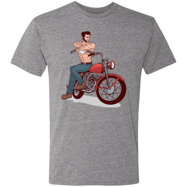 T-Shirts Premium Heather / S Pin-up Wolverine Men's Triblend T-Shirt