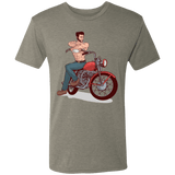 T-Shirts Venetian Grey / S Pin-up Wolverine Men's Triblend T-Shirt