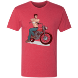 T-Shirts Vintage Red / S Pin-up Wolverine Men's Triblend T-Shirt