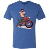 T-Shirts Vintage Royal / S Pin-up Wolverine Men's Triblend T-Shirt