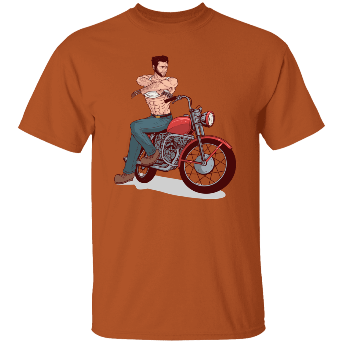 T-Shirts Texas Orange / S Pin-up Wolverine T-Shirt